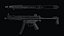 Heckler and Koch MP5 Low Poly 3D model