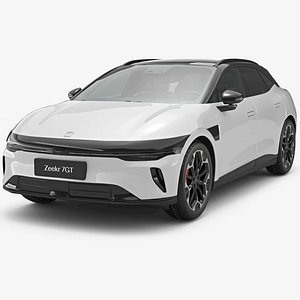 2026 Zeekr 7GT with Interior model