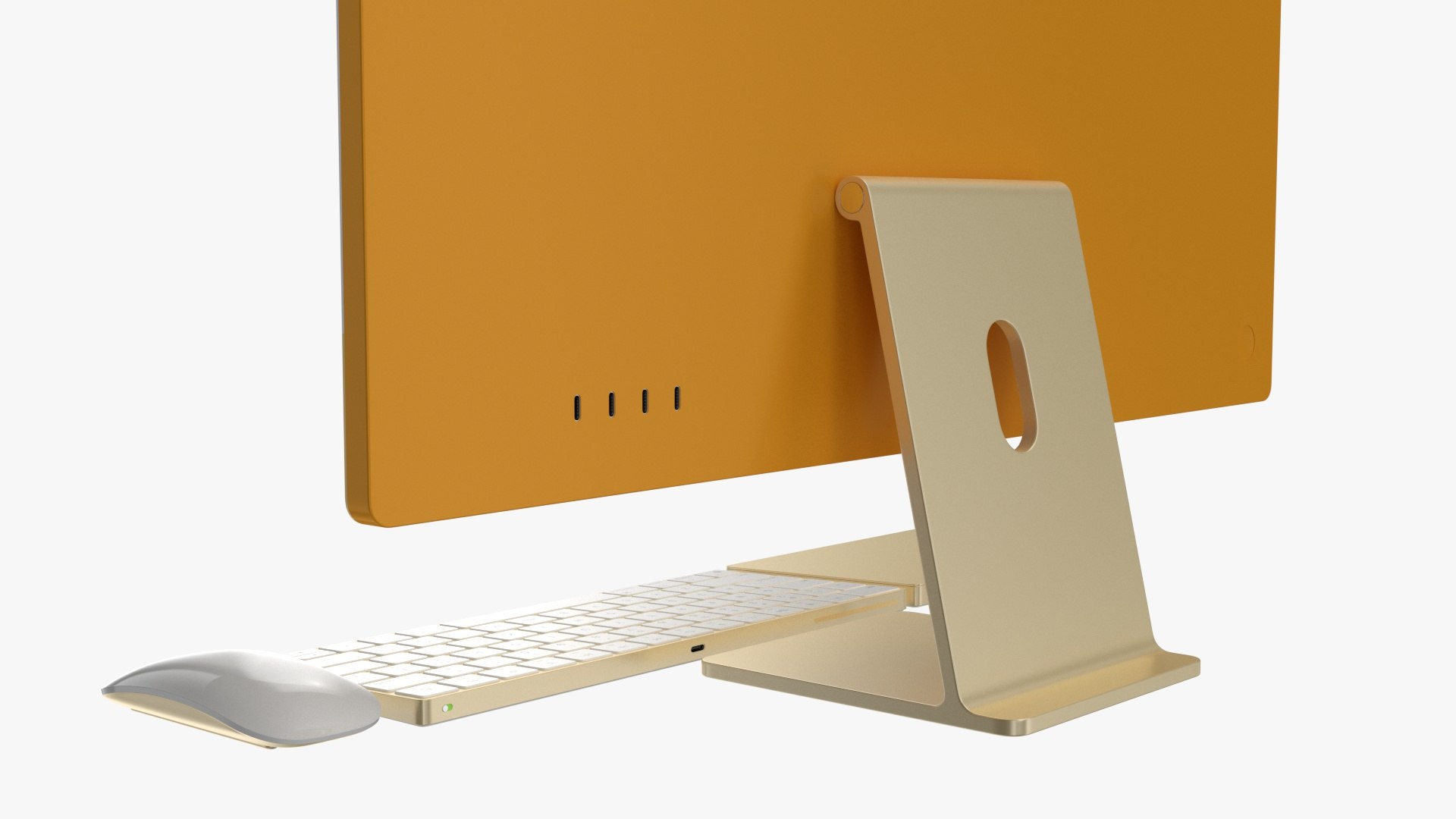 Apple IMac 2023 Yellow 3D Model - TurboSquid 2151968