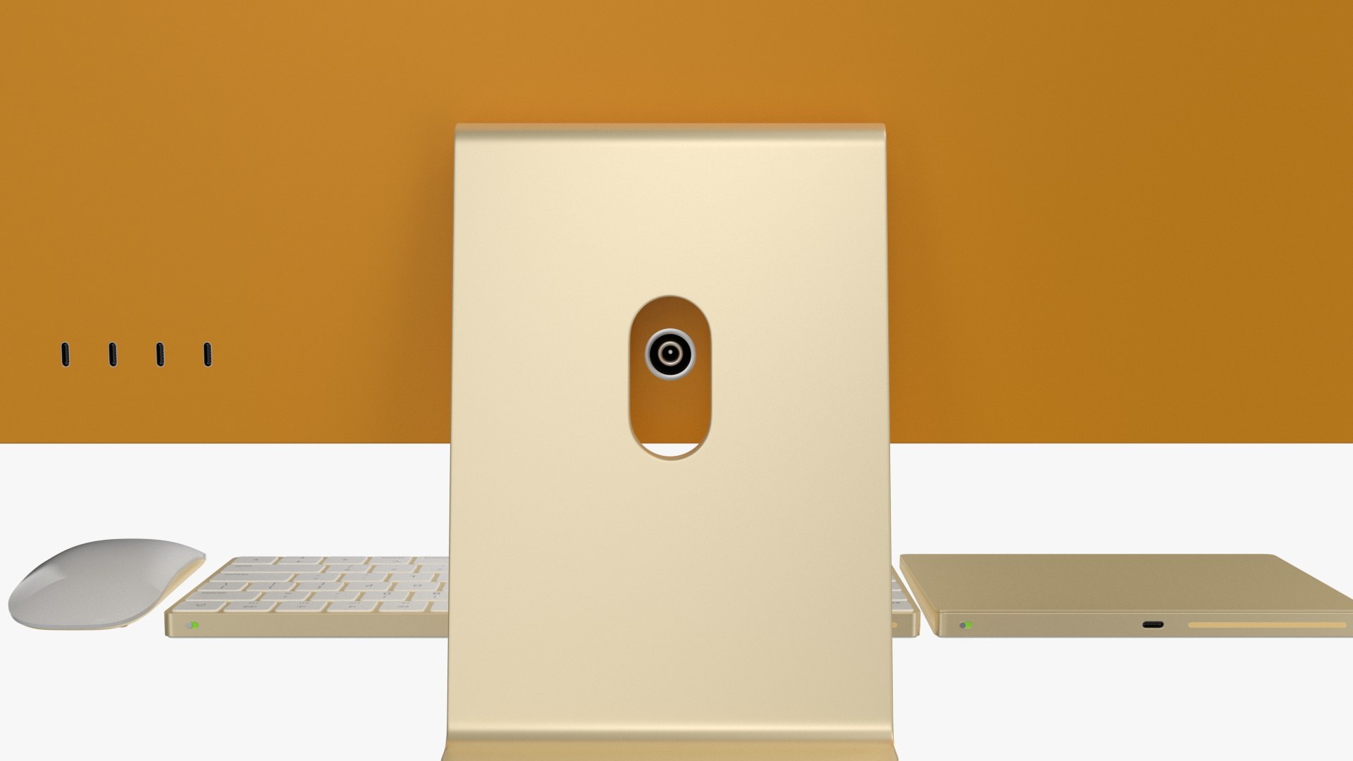 Apple IMac 2023 Yellow 3D Model - TurboSquid 2151968