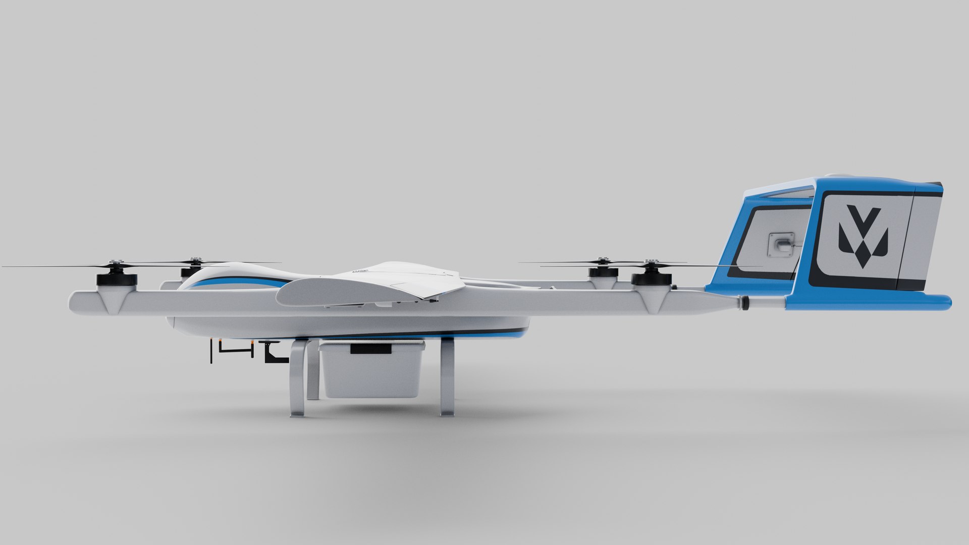 Volansi VOLY C10 VTOL Drone 3D Model - TurboSquid 2513096