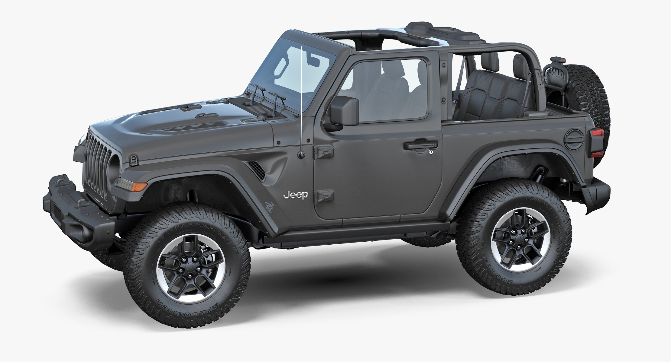 3D jeep wrangler rubicon - TurboSquid 1400044