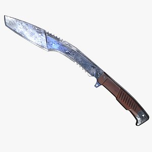 Machete KH Kukri Damask