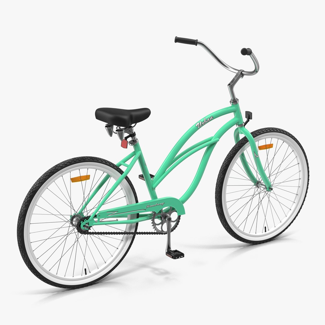 Beach Bike 3D model preview