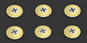 3D medallions vol 32 cross