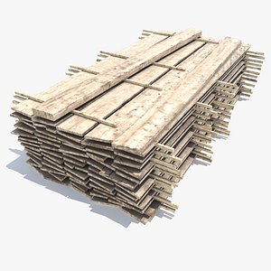 Stock Board Low poly