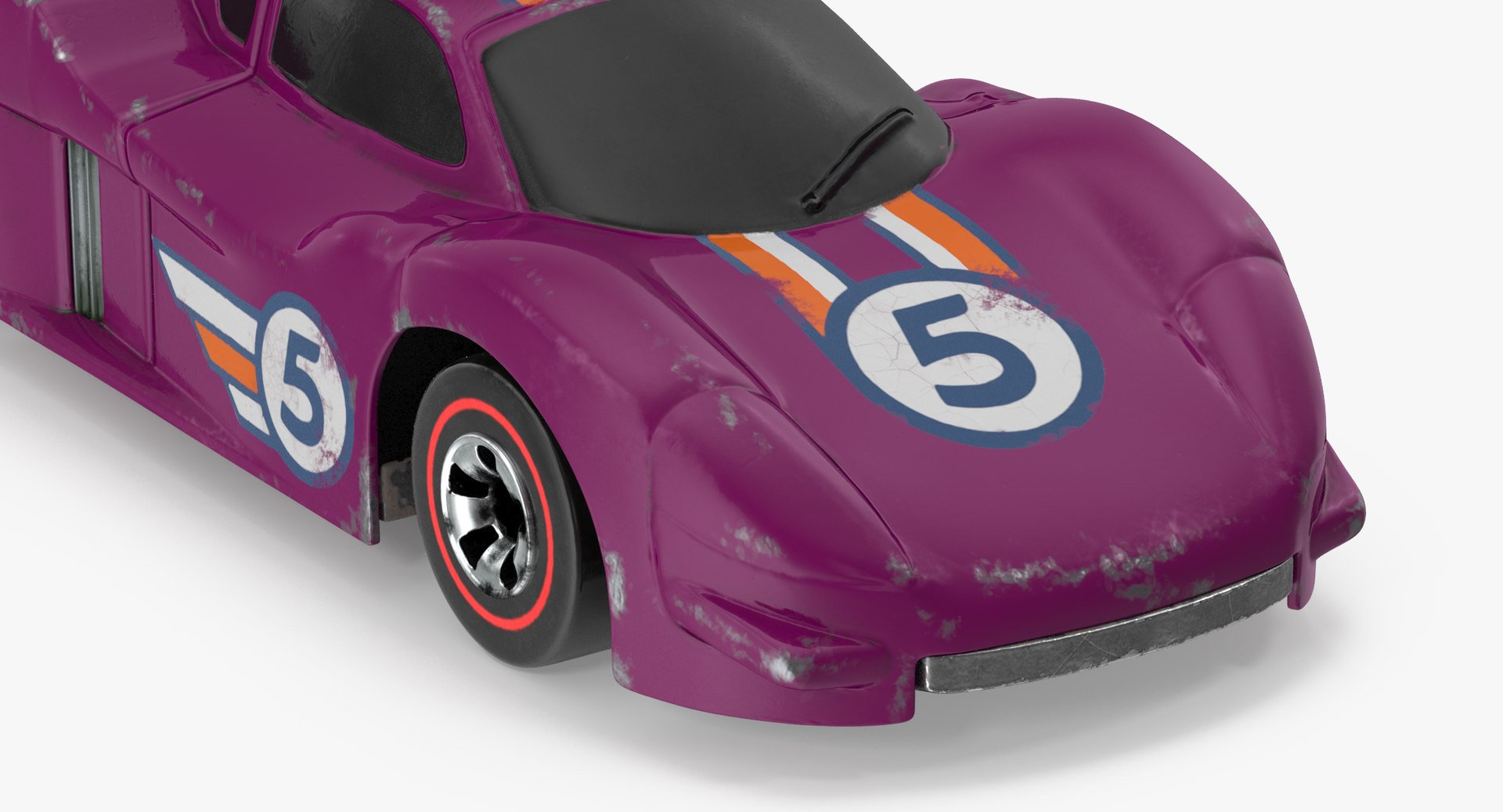 3d C4d Toy Racecar 03