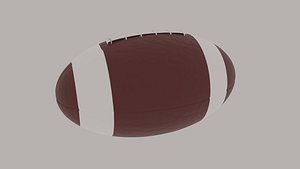 Rugby Ball 3D model