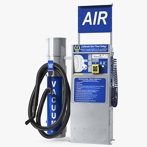 Tire Air Station and Vacuum Cleaner