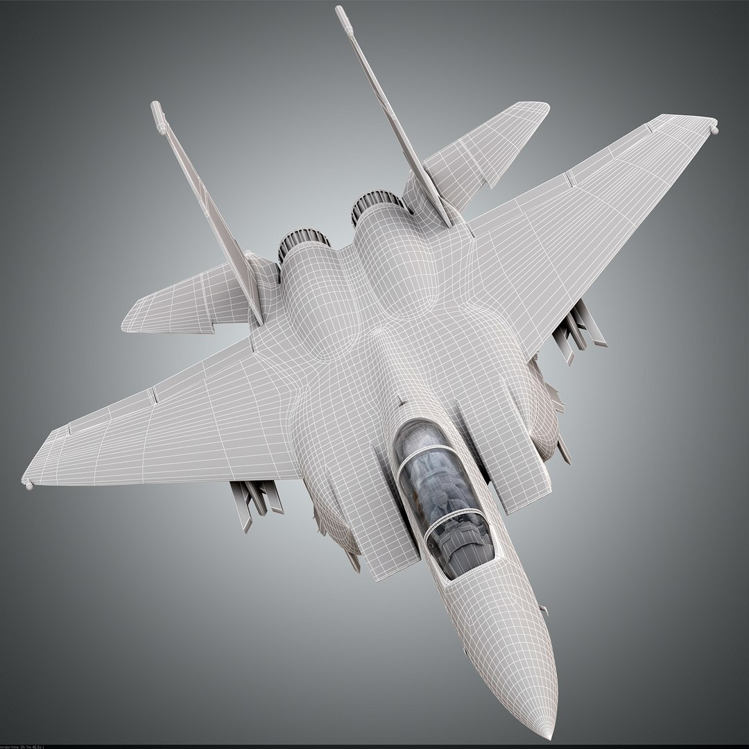 strike eagle 3d model