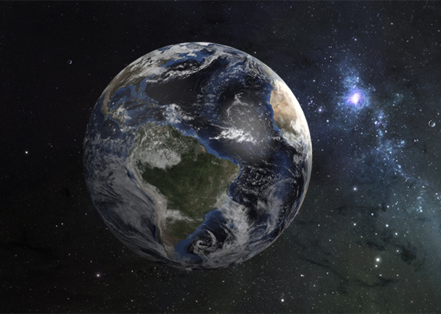 Photorealistic Earth 3d Model