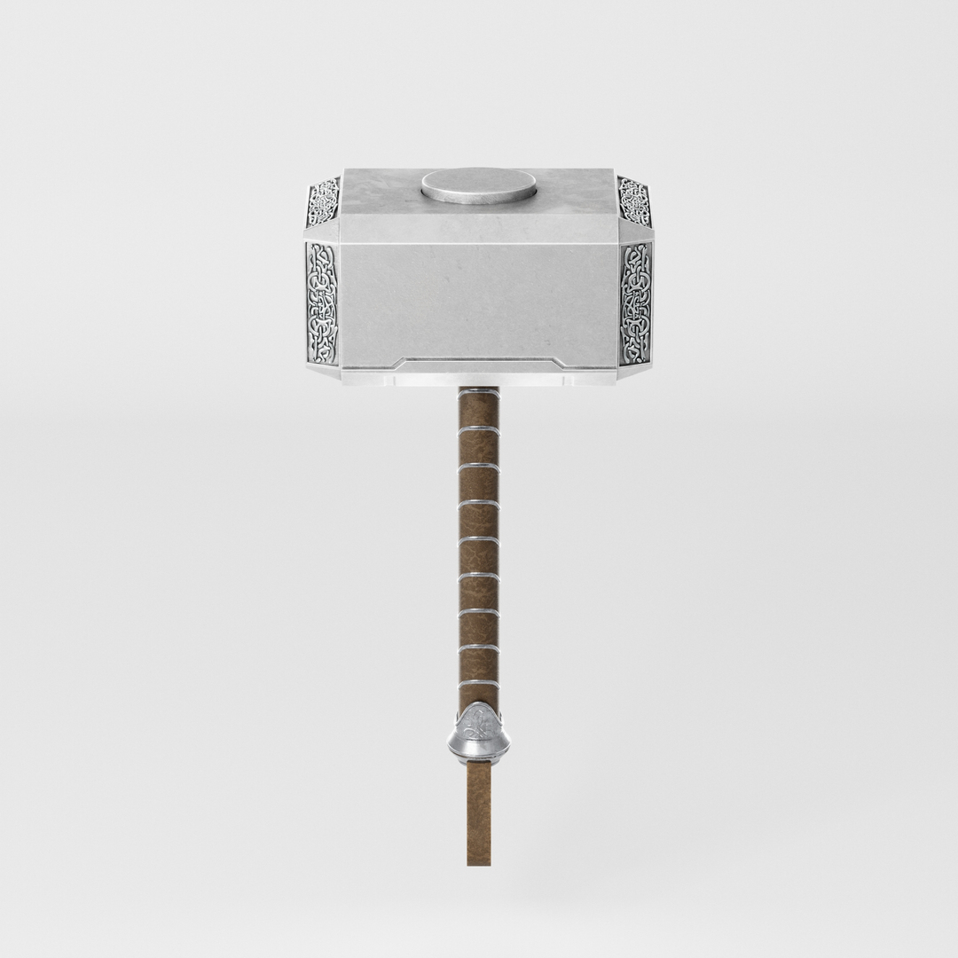 Mjolnir Thor Hammer 3D - TurboSquid 2365389