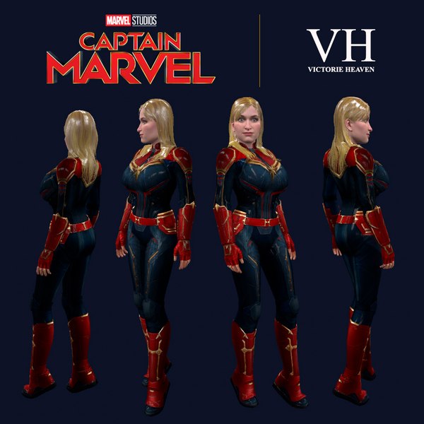 captain marve victorie 3D model