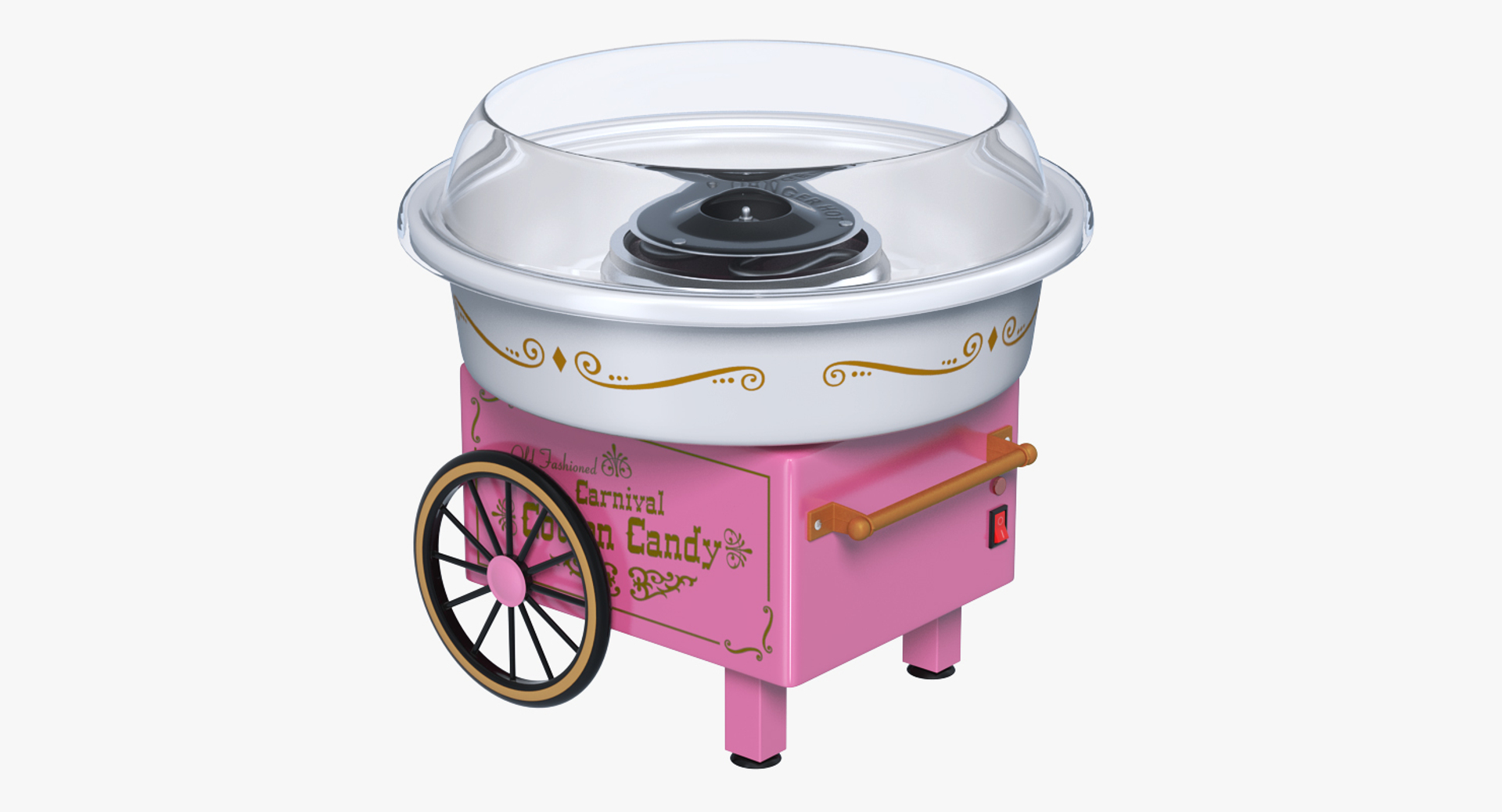 3D Model Candy Maker With Cotton Candy Collection - TurboSquid 2244588