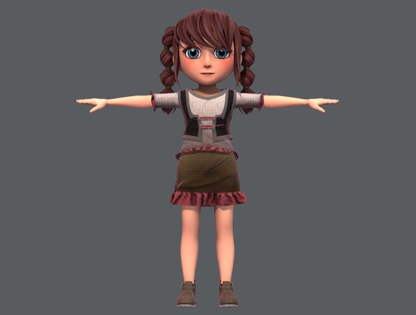 3D base girlv03 clothing v01