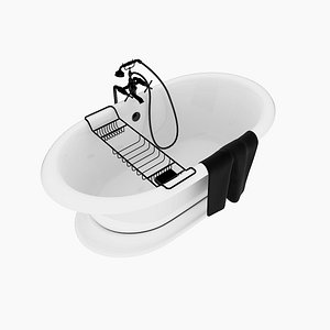 Bath Black and White Coll