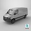 Mercedes Sprinter 4x4 low roof EU 3D model