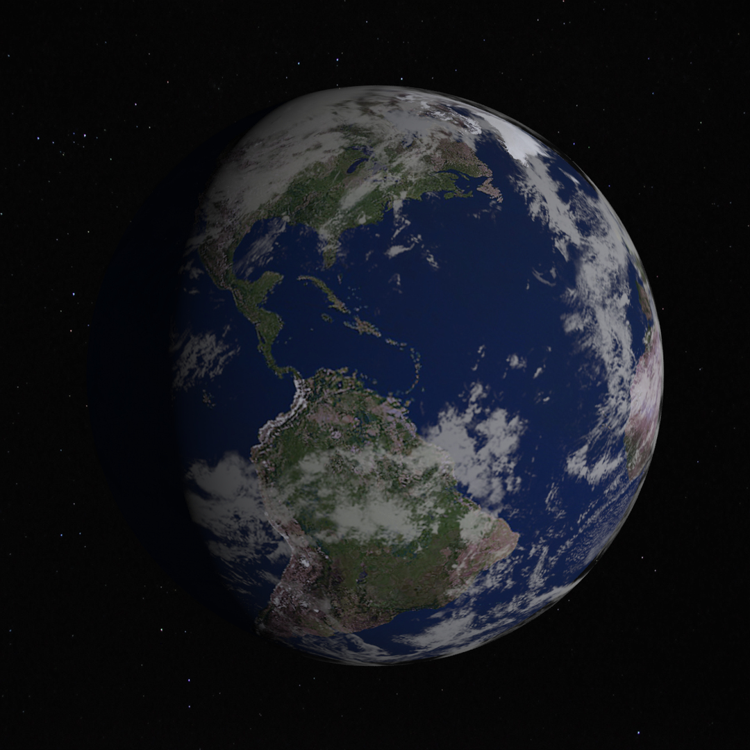 Earth 3d Model