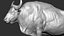 3D model Gaur Bos gaurus  VFX  most Zbrush Sculpture Digitale