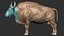 3D model Gaur Bos gaurus  VFX  most Zbrush Sculpture Digitale