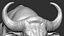 3D model Gaur Bos gaurus  VFX  most Zbrush Sculpture Digitale