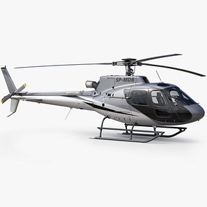 Airbus Helicopter H135 - Eurocopter AS350 3D model