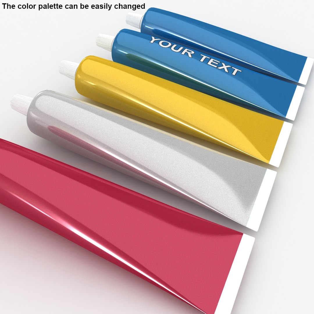 Realistic Toothpaste 3ds