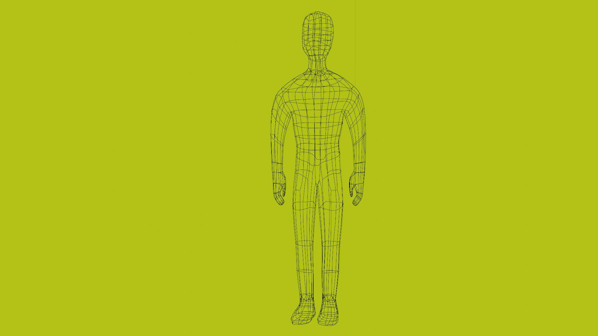 Free LowPoly Base Mesh-MALE 3D Model - TurboSquid 2095691