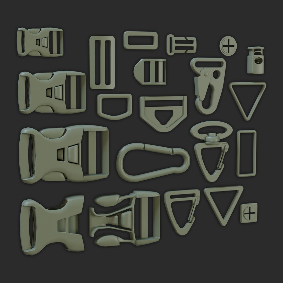 3D buckles kit model https://p.turbosquid.com/ts-thumb/62/35AcQK/aB/buckles_kit02/jpg/1636693810/1920x1080/fit_q87/85c532b3fcd2ee89ff247ce1461576295df97282/buckles_kit02.jpg