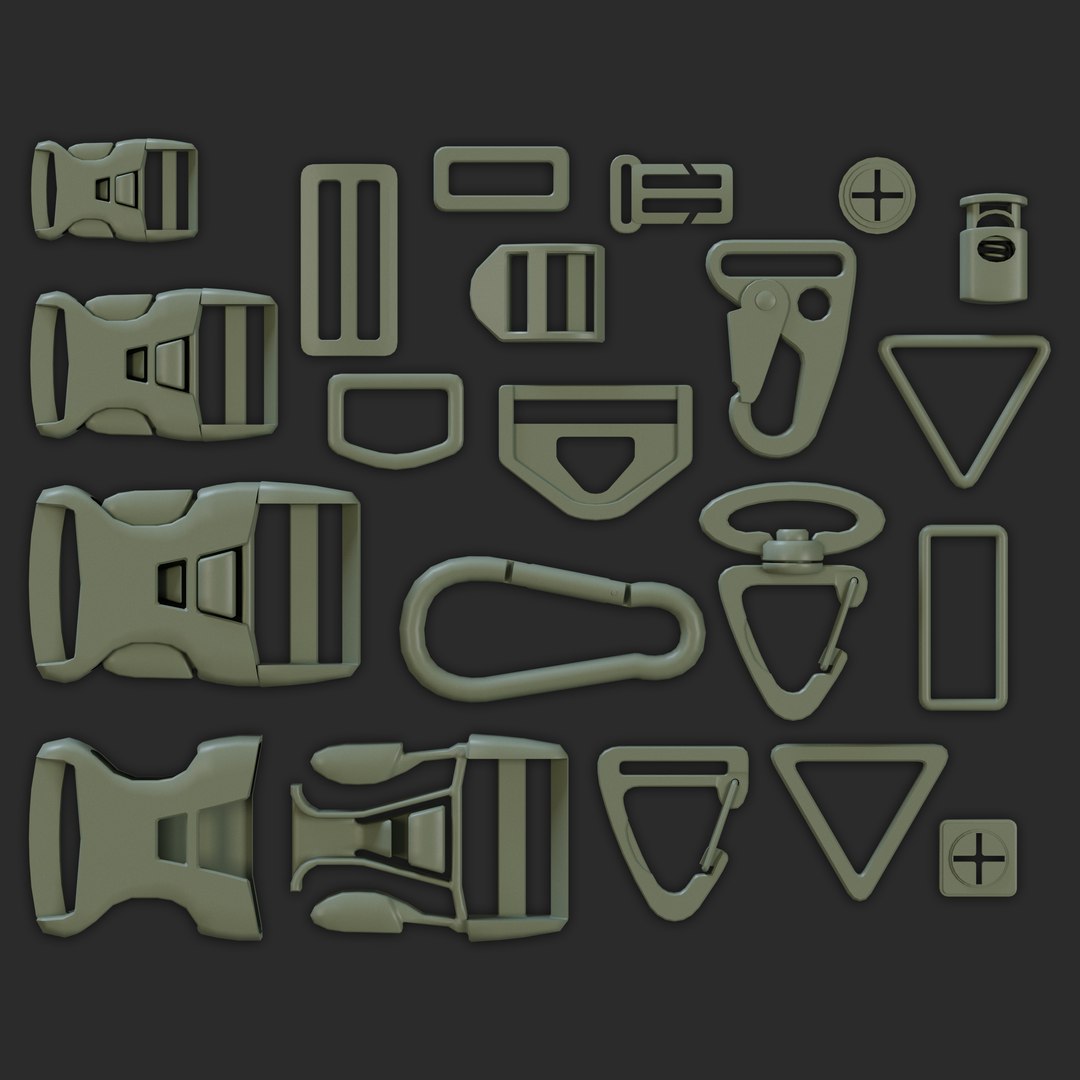3D buckles kit model https://p.turbosquid.com/ts-thumb/62/35AcQK/gj/buckles_kit01/jpg/1636693813/1920x1080/fit_q87/a142b6eef92956eb4ced77ed73c17db15ab23a56/buckles_kit01.jpg