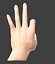DoHandRiggedAnatomicalRealistic