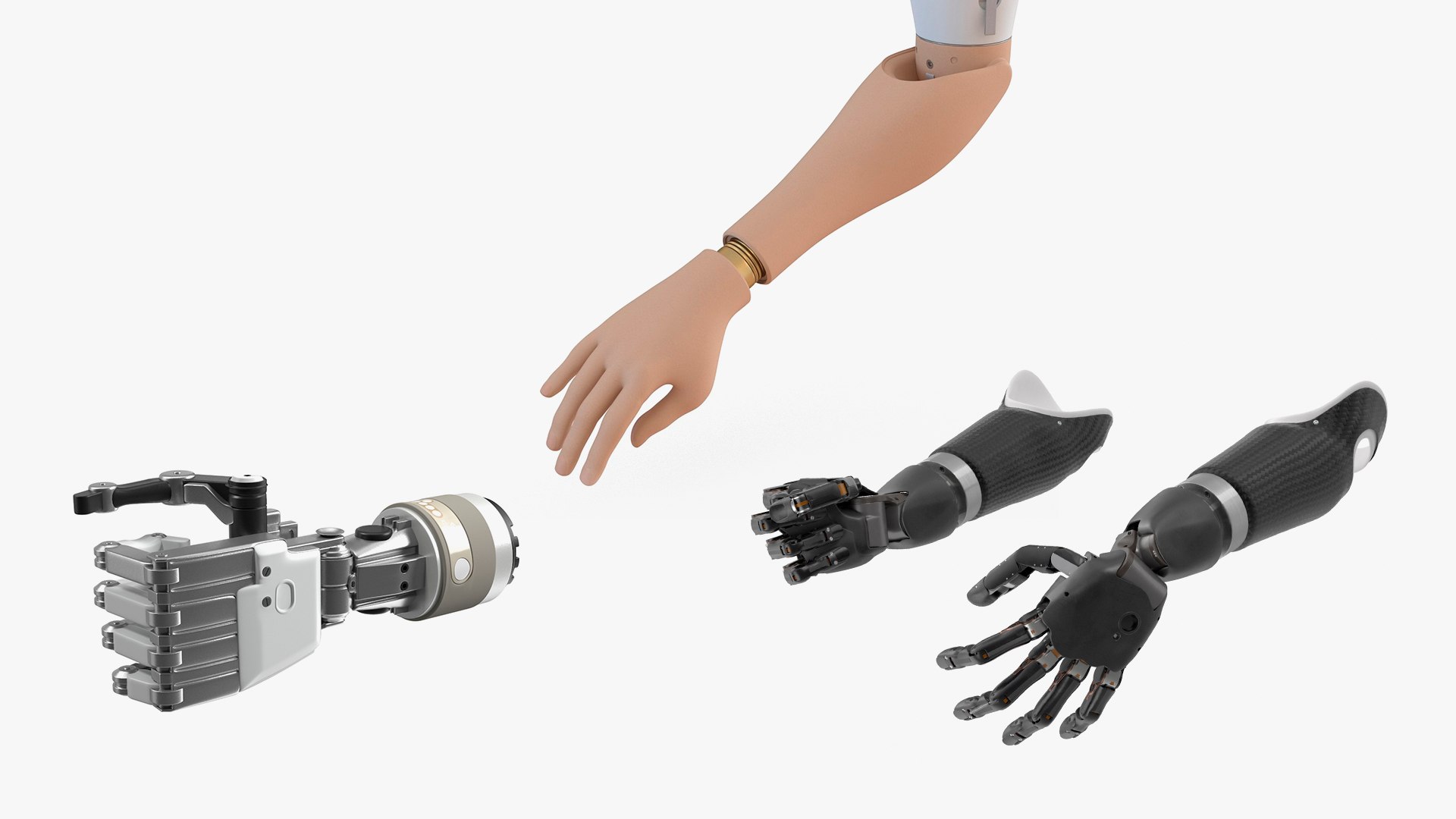 Prosthetic Arms Collection 3D https://p.turbosquid.com/ts-thumb/62/8bOE0X/HK/prostheticarmscollectionvray3dmodel001/jpg/1705100654/1920x1080/fit_q87/a9321540a9d752e0400ac7c5cde072ad92844c2e/prostheticarmscollectionvray3dmodel001.jpg