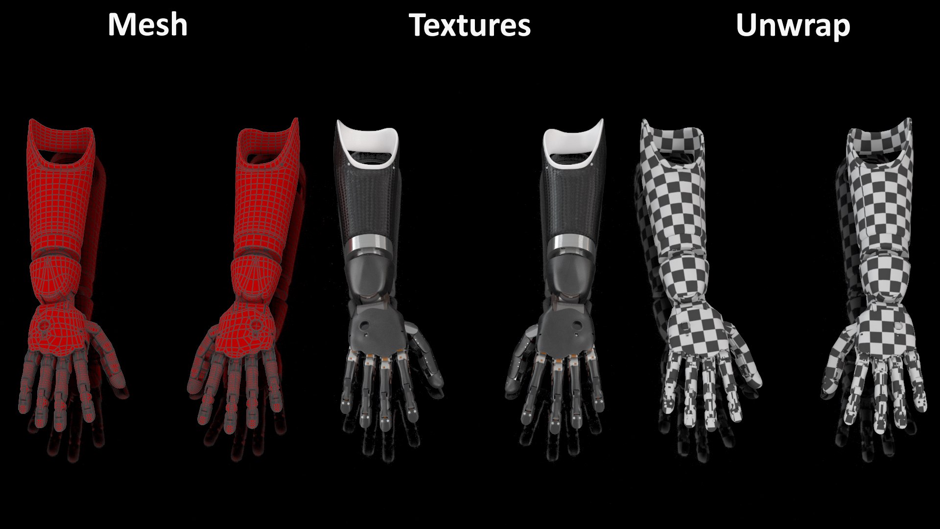 Prosthetic Arms Collection 3D https://p.turbosquid.com/ts-thumb/62/8bOE0X/YA/prostheticarmscollectionvray3dmodel026/jpg/1705101937/1920x1080/fit_q87/a429fb0c7477f691b75324dddd076ad6e91c9c69/prostheticarmscollectionvray3dmodel026.jpg