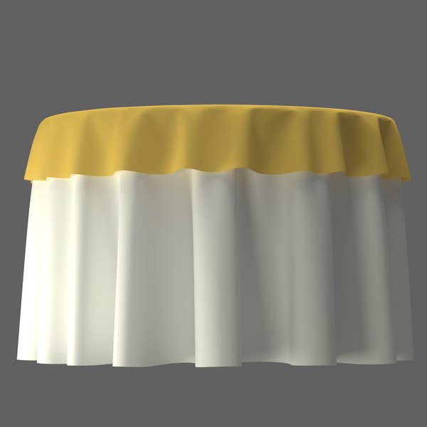 banquet table 3D model