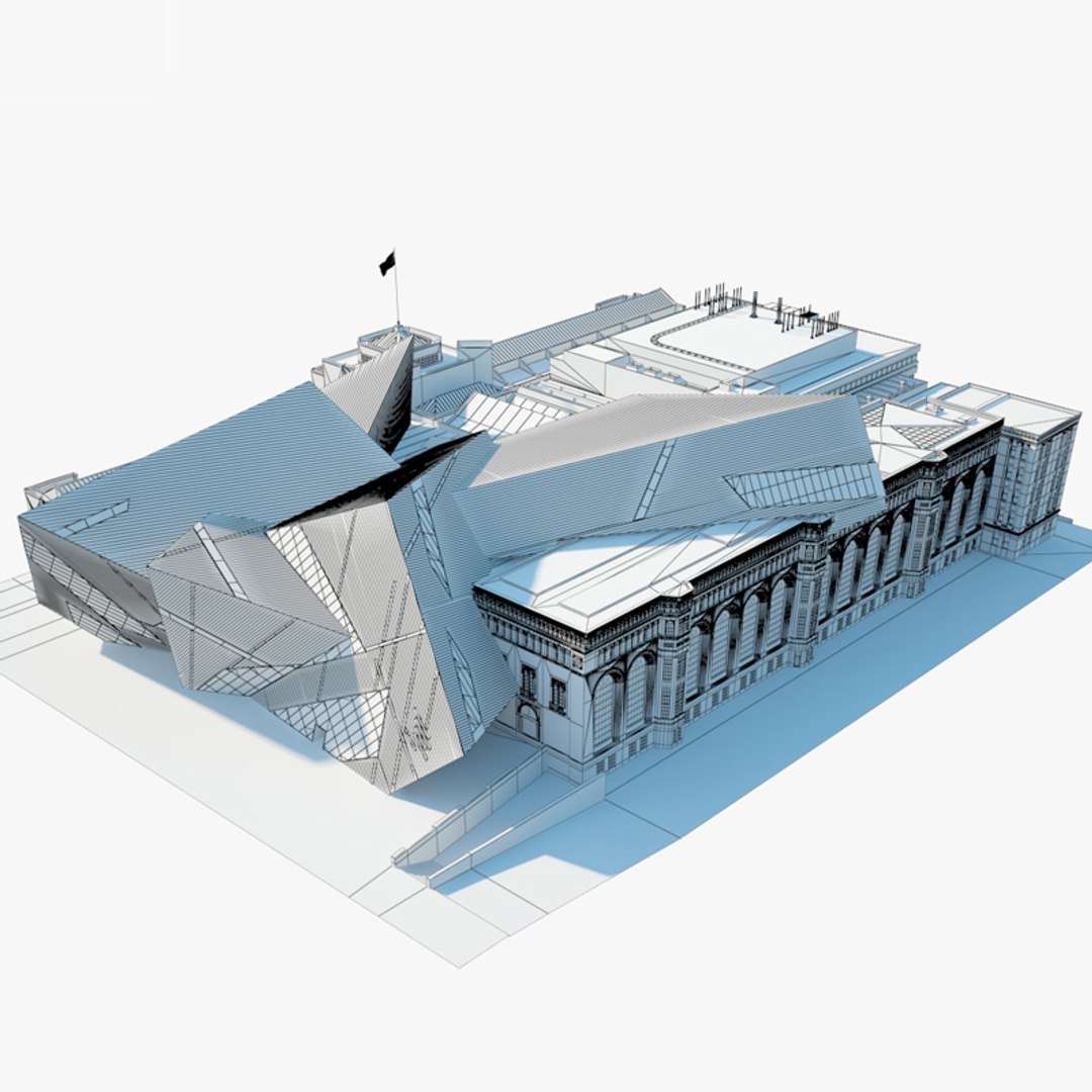 Royal Ontario Museum Plans And Sections