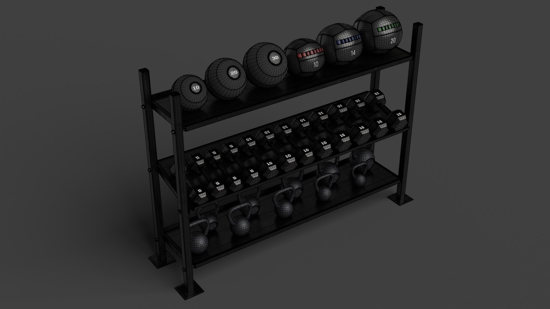 Rack with Sports Equipment 3D https://p.turbosquid.com/ts-thumb/62/EL7brf/Xu/wire_0003/jpg/1656404880/1920x1080/fit_q87/851eea4e6227fbd184d5698ed0fe15d2d79cde9b/wire_0003.jpg