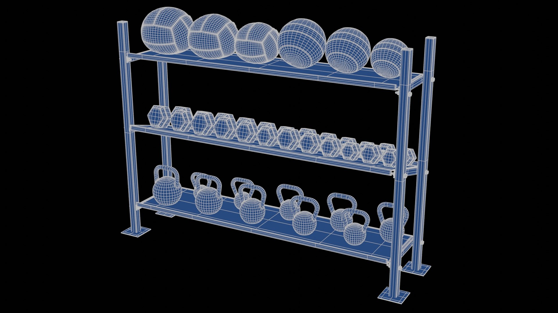 Rack with Sports Equipment 3D https://p.turbosquid.com/ts-thumb/62/EL7brf/p4/wire_color_0002/jpg/1656404893/1920x1080/fit_q87/e9d09df986006c5975555be7a30eb2163e514c12/wire_color_0002.jpg