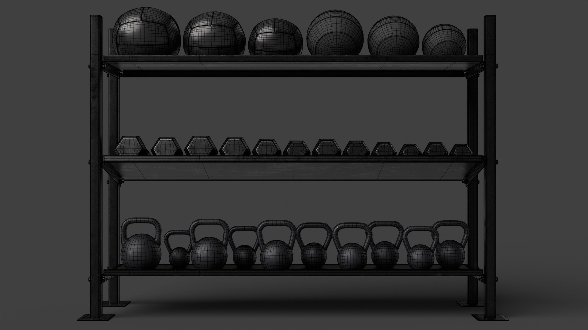 Rack with Sports Equipment 3D https://p.turbosquid.com/ts-thumb/62/EL7brf/pI/wire_0007/jpg/1656404883/1920x1080/fit_q87/bc854048cbab887b9d94ced34f24ccea289c6ac5/wire_0007.jpg