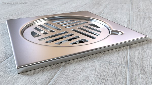 modelo 3d Shower Drains Collection - TurboSquid 2056599