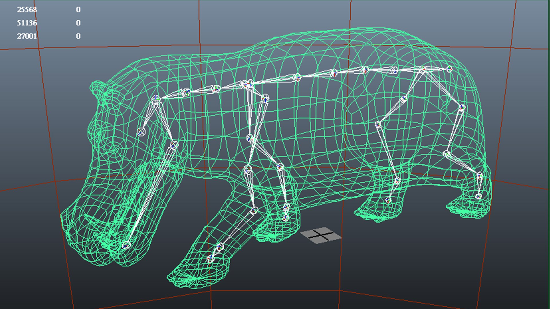 3D модель Бегемот - TurboSquid 2211163