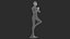 3D Female Mannequin Pose 07 model