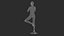 3D Female Mannequin Pose 07 model