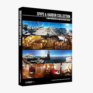 Ships Harbor HDRI Collection 3D model