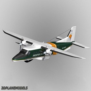 dornier 228 coast guard 3d model