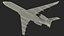 3D Business Jet Scale Model