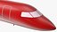 3D Business Jet Scale Model