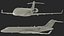 3D Business Jet Scale Model