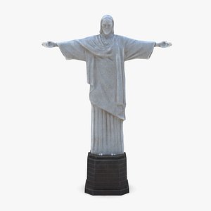 3D Christ the Redeemer Statue