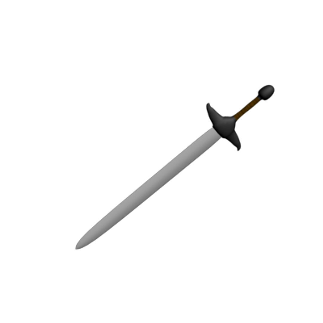 3d Model Sword Fantasy