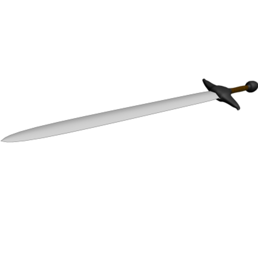 3d Model Sword Fantasy